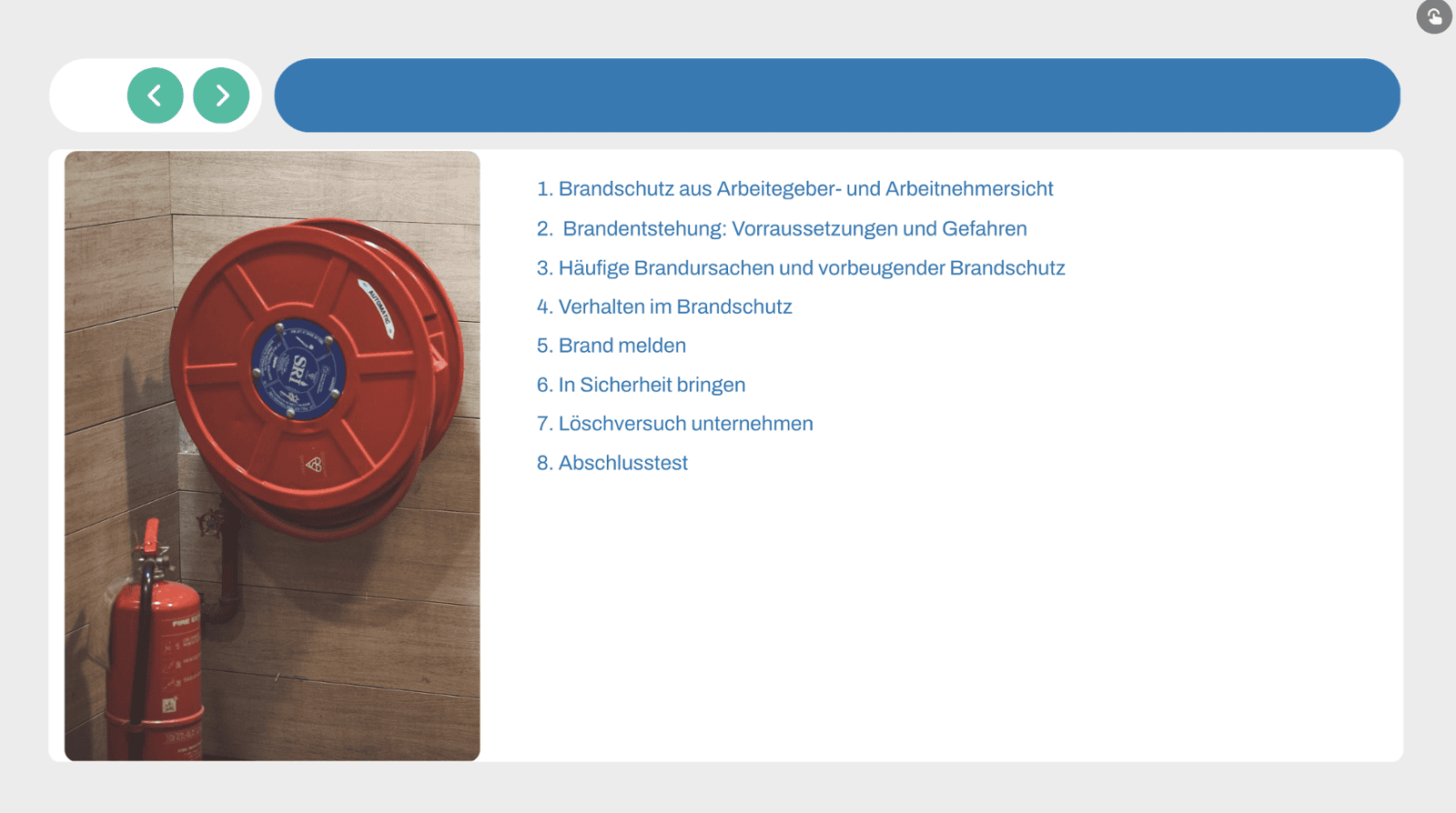 Inhalt der Schulung für Informationssicherheit